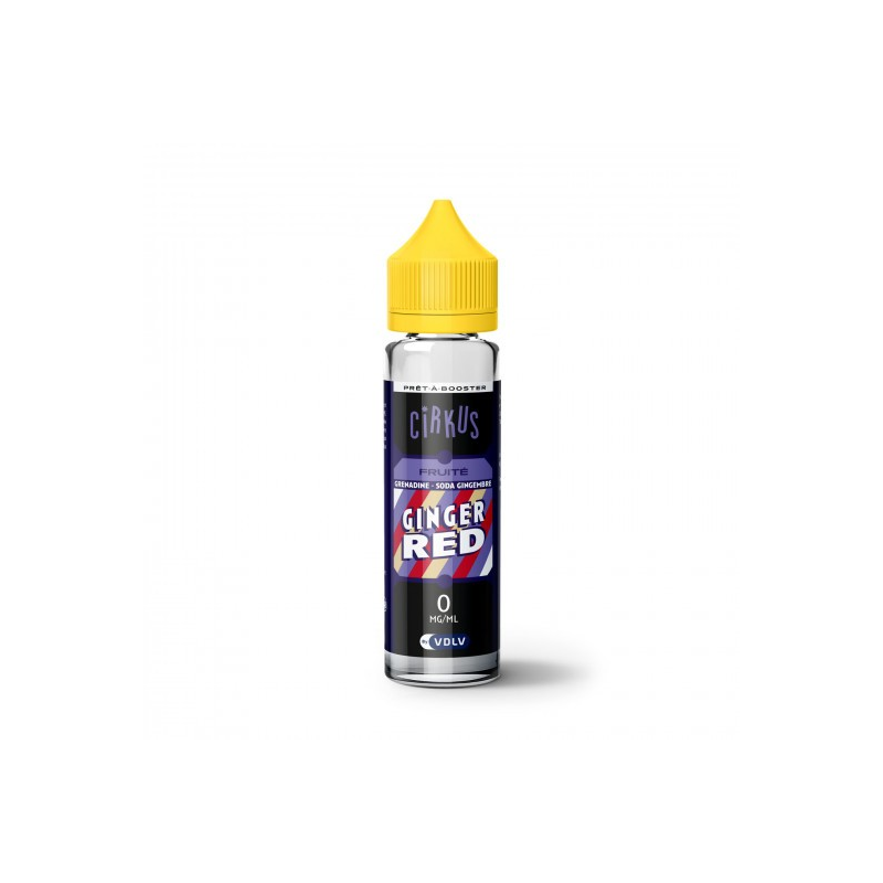 Ginger Red - Cirkus (VDLV) 50ml - E-liquide haut de gamme pour e-cigarettes