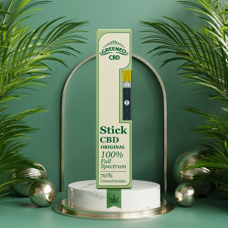 Kit Stick CBD Original 70% - Greeneo | Vapotage Haut de Gamme