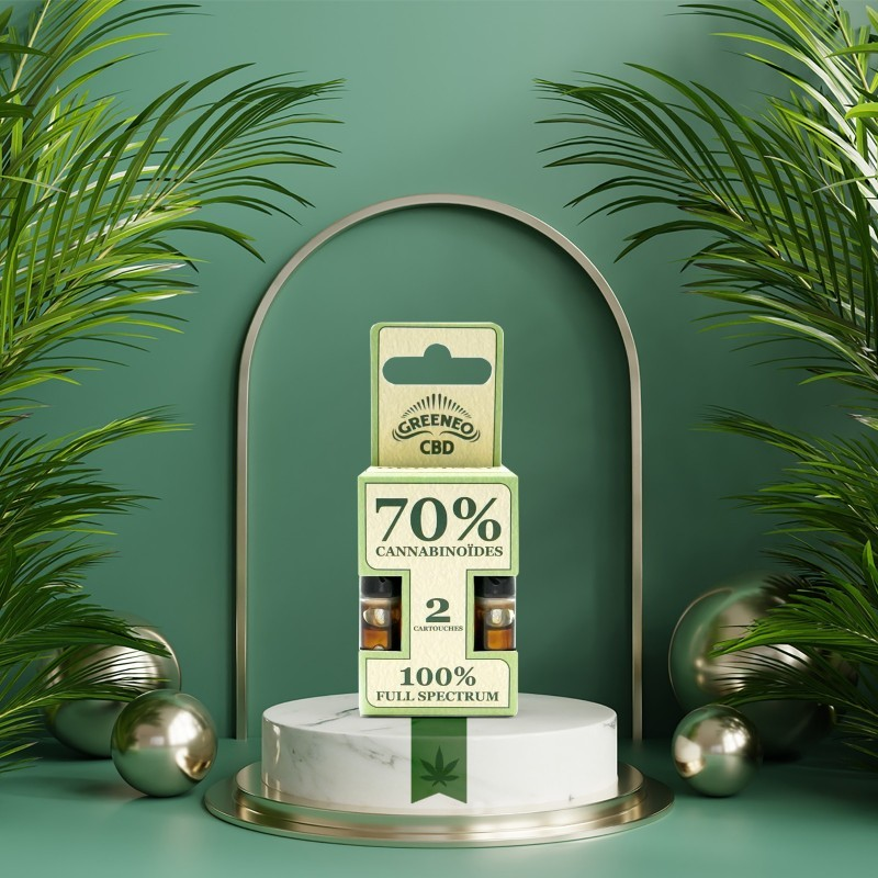 Cartouches Stick CBD Original - Greeneo | E-liquide Haut de Gamme