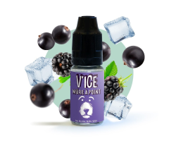 Mûre à point - V'ice 10ml : E-liquide haut de gamme pour vapoteurs