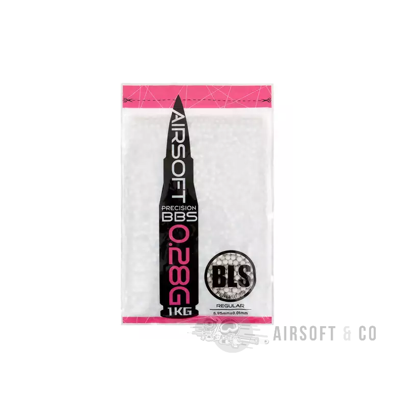 Billes BLS 0.28 gr Precision - 1 kg pour tir de précision