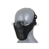 Masque bas de visage semi-grillagé noir - Équipement Sportif