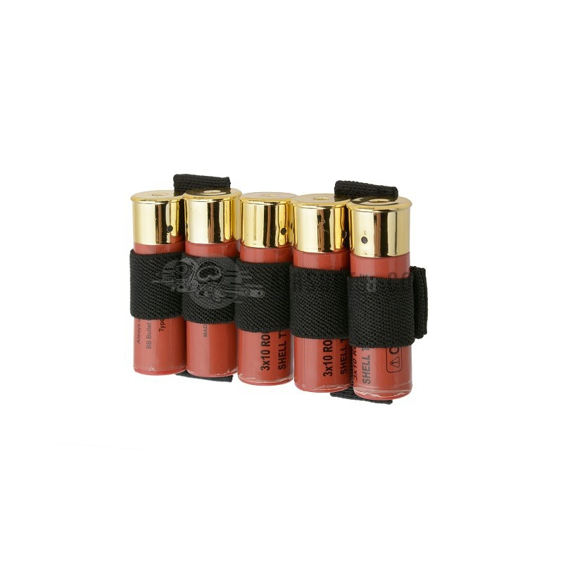 Porte-cartouches Molle pour Shotgun - 5 emplacements