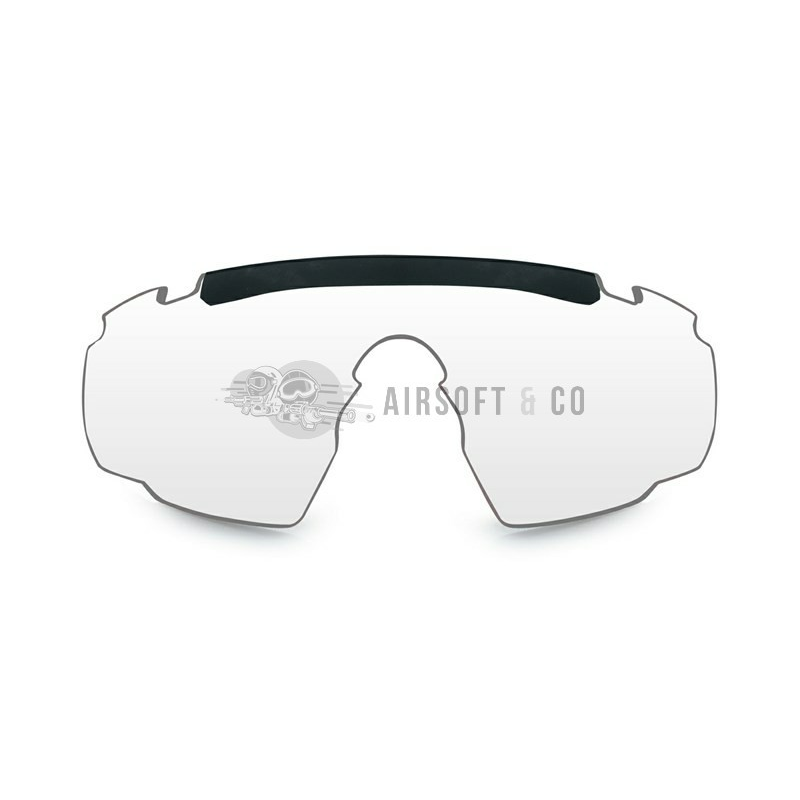 Ecran incolore pour lunettes Saber Advanced - Protection optimale