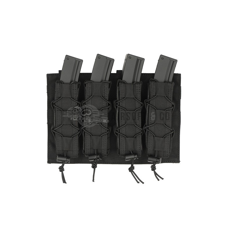 Porte-chargeurs Molle MP5 / SMG (4 emplacements) - Équipement Sportif