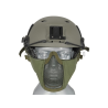 Masque bas de visage semi-grillagé pour casque - Équipement sportif