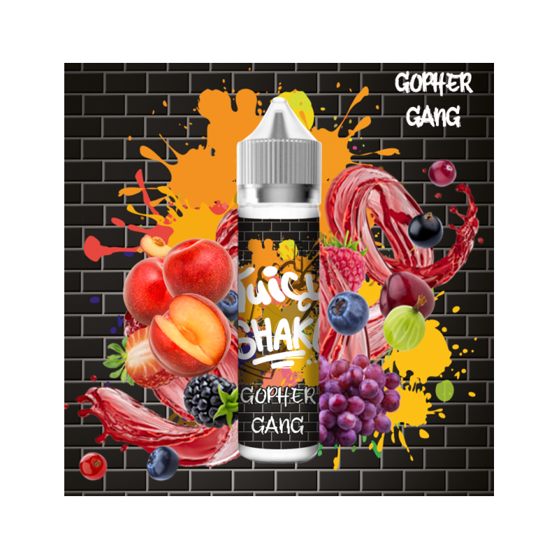 E-liquide Gopher Gang - JUICY SHAKE 50ml | Vaping Premium