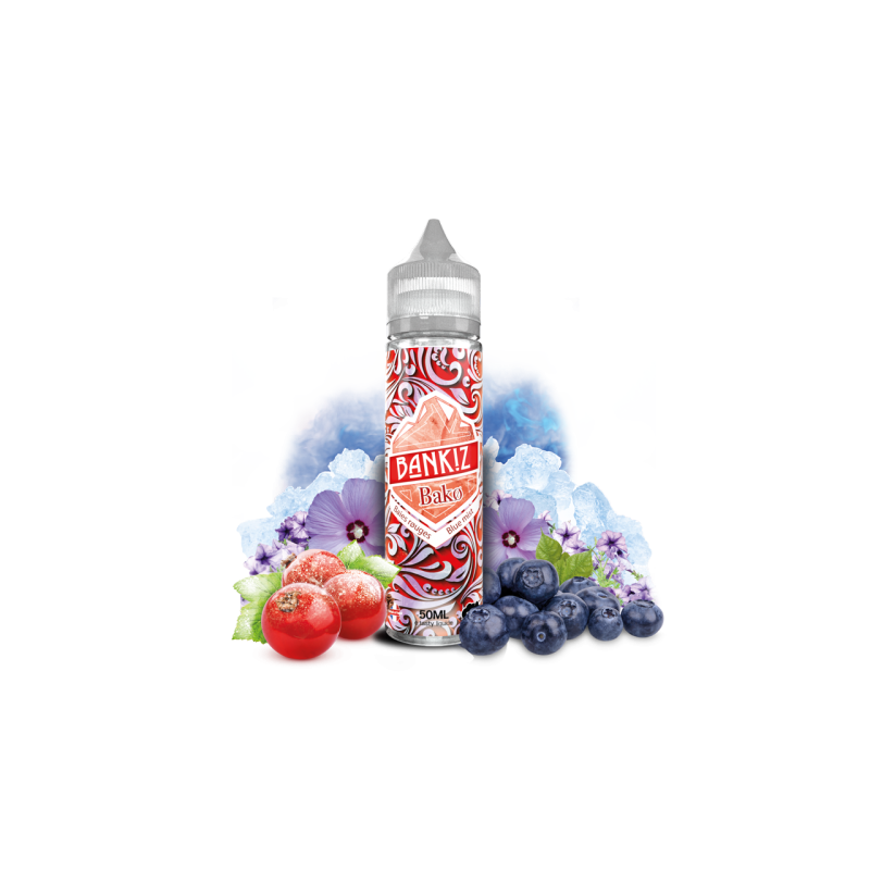 Bako - Bankiz 50ml : E-liquide haut de gamme pour vapotage