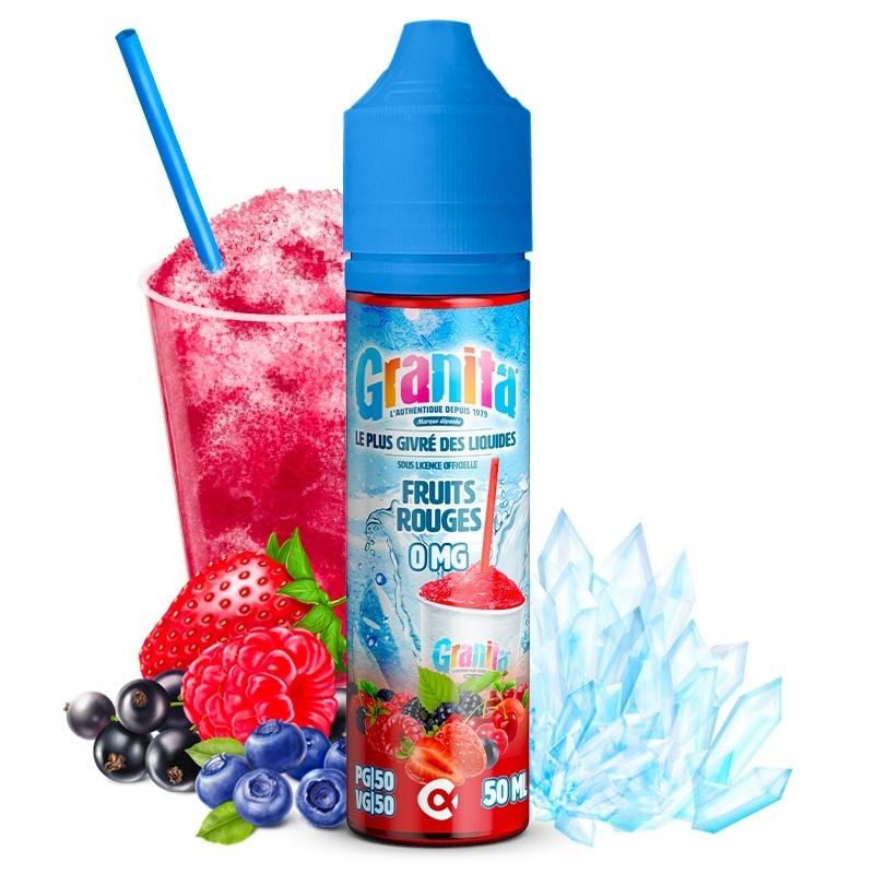 E-liquide Fruits Rouges - Granita 50ml pour e-cigarettes