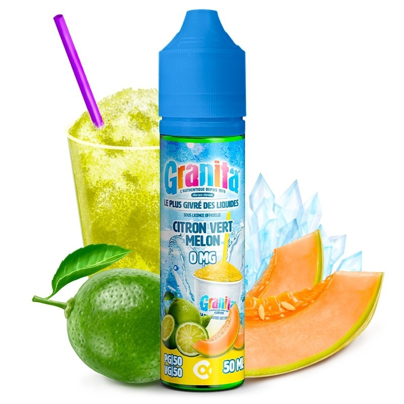 Citron Vert Melon - Granita 50ml | E-liquide rafraîchissant