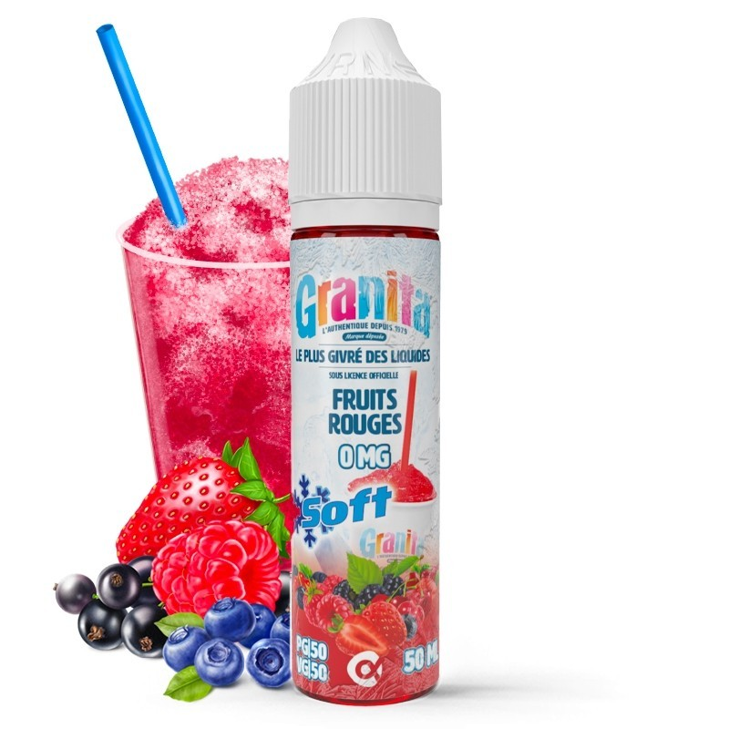 Fruits Rouges (Soft) - Granita 50ml pour Cigarettes Électroniques