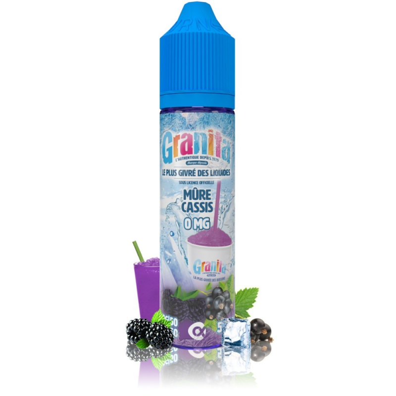Mûre Cassis - Granita 50ml | E-Liquide Premium pour Vaping