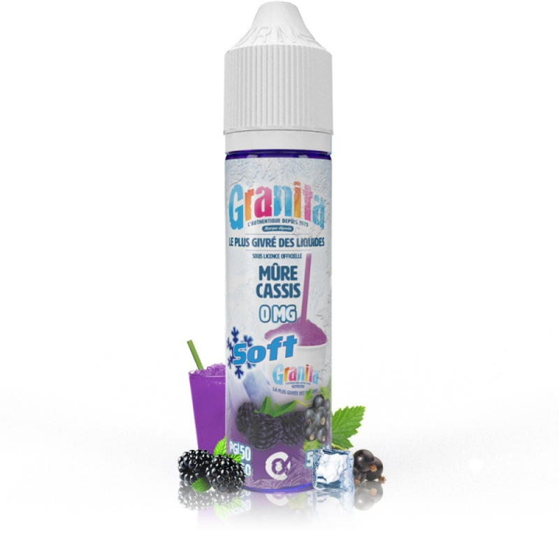 Mûre Cassis - Granita 50ml | E-liquide Haut de Gamme
