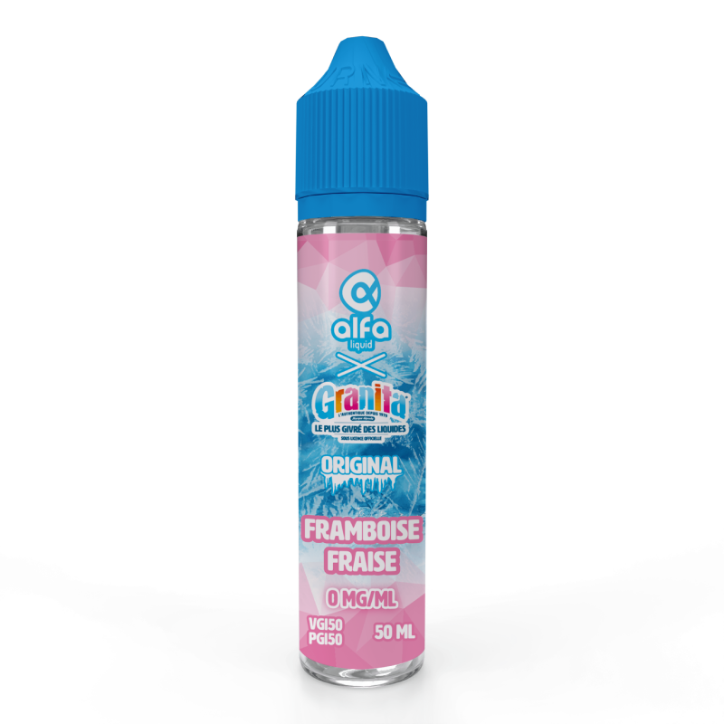 Framboise Fraise - Granita 50ml | E-liquide haut de gamme