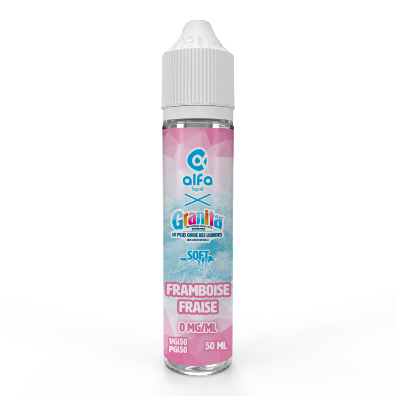 Framboise Fraise (soft) - Granita 50ml pour Cigarettes Électroniques