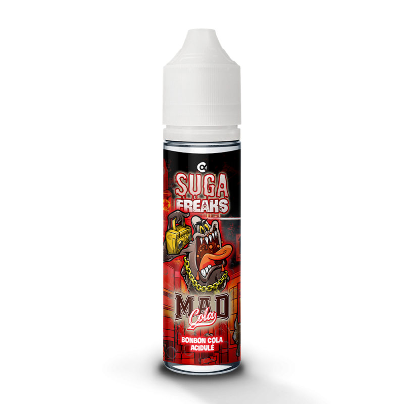 E-liquide Mad Cola - Sugafreaks 50ml | Haute qualité pour Vaping