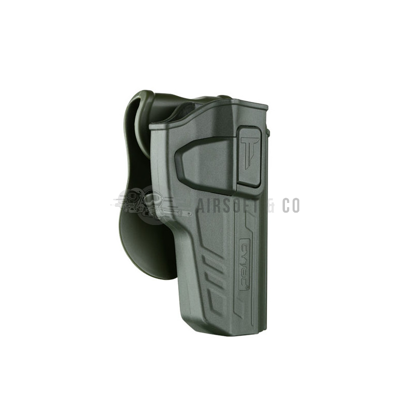 Holster rigide CYTAC pour Beretta M92 / 92FS G3 - OD - Équipement Sportif