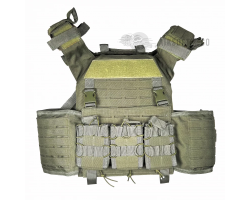'ANAREUS SPIDER Modular Plate Carrier (OD)' - Gilet Tactique