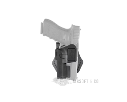 Holster ouvert AMOMAX AM-UH02 pour pistolet avec rail | Équipement Sportif