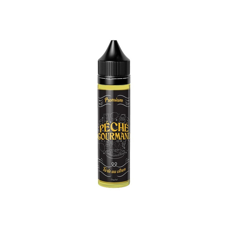 Tarte Citron - Péché Gourmand 50ml | E-liquide haut de gamme