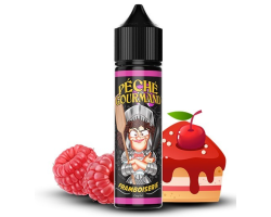 Framboiserie - Péché Gourmand 50ml : E-liquide fruité sans nicotine