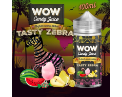 Tasty Zebra No Fresh - Wow 100ml | E-liquide haut de gamme