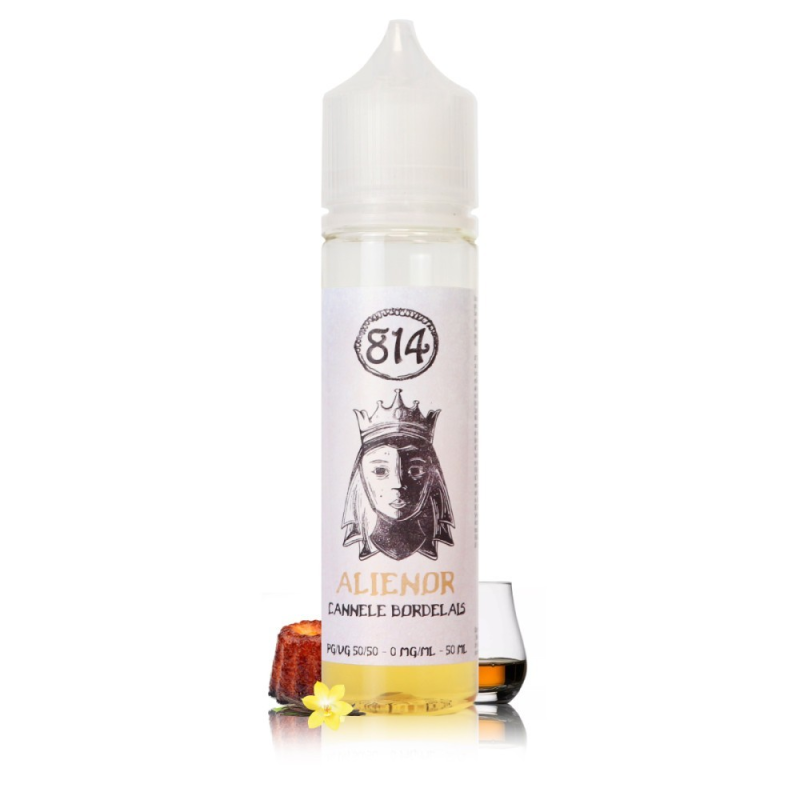 E-liquide Alienor - 814, 50ml sans nicotine pour vapotage