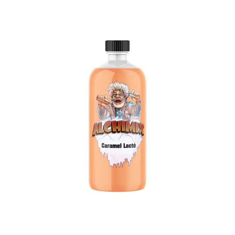 Caramel Lacté Alchimix - E-liquide Premium pour Vapoteurs