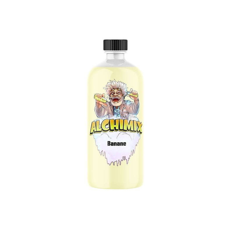 E-liquide Banane - Alchimix 30 ml à 500 ml | Cigarettes Électroniques