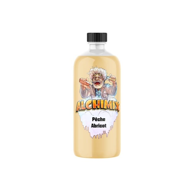 E-liquide Pêche Abricot - Alchimix 30 ml à 500 ml - Vaping haut de gamme