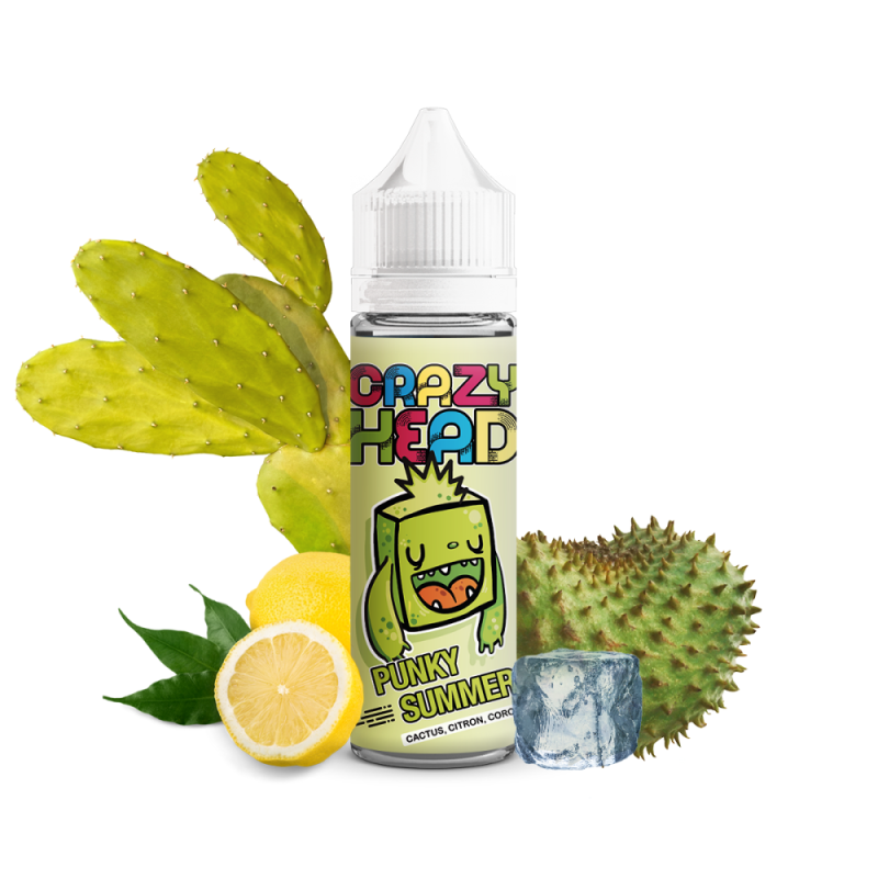 E-liquide Punky Summer - Crazy Head 50ml | Vapoteurs Premium