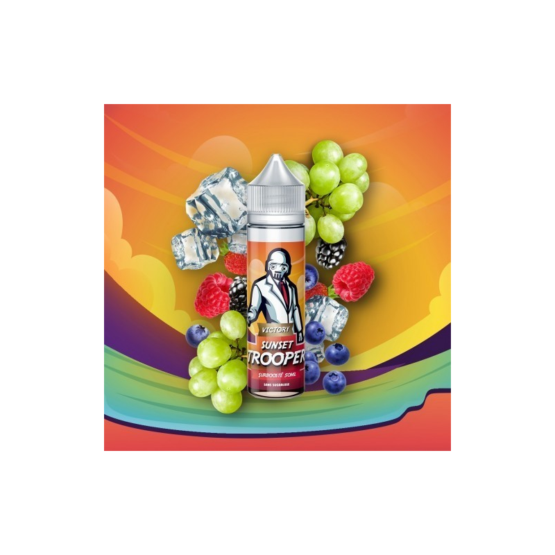 Sunset Trooper - Victory 50ml : E-liquide haut de gamme sans nicotine