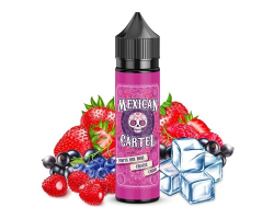Fruits des bois Fraise Cassis - E-liquide Premium 50ml | Mexican Cartel