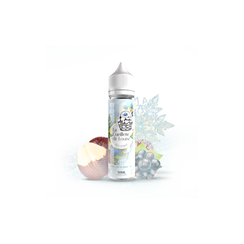 E-liquide Bleu d'envie - Hiver - La cueillette de Louise 50ml