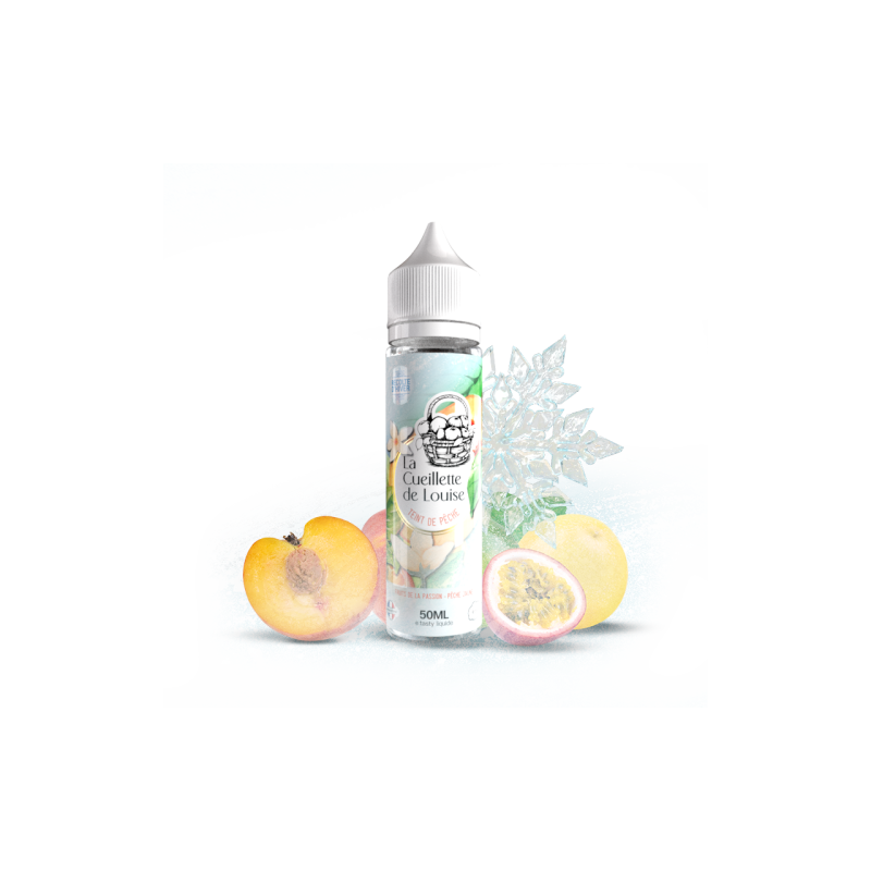 E-liquide teint de pêche - Hiver - La cueillette de Louise 50ml
