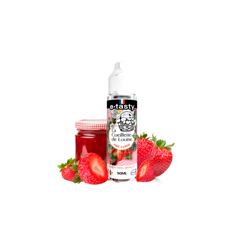 Rubis d'Amour - La cueillette de Louise 50ml | E-liquide haut de gamme