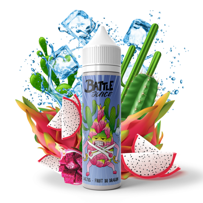 Cactus Fruit du Dragon - Battle Juice 50ml | E-liquide haut de gamme