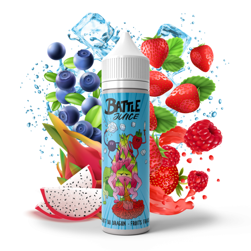 Fruit du Dragon Fruits Frais - Battle Juice 50ml | E-liquide Vape