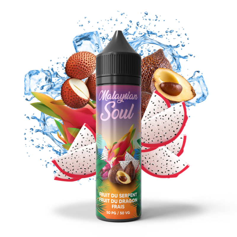 Fruit du serpent fruit du dragon frais - Malaysian Soul 50ml | E-liquide Premium