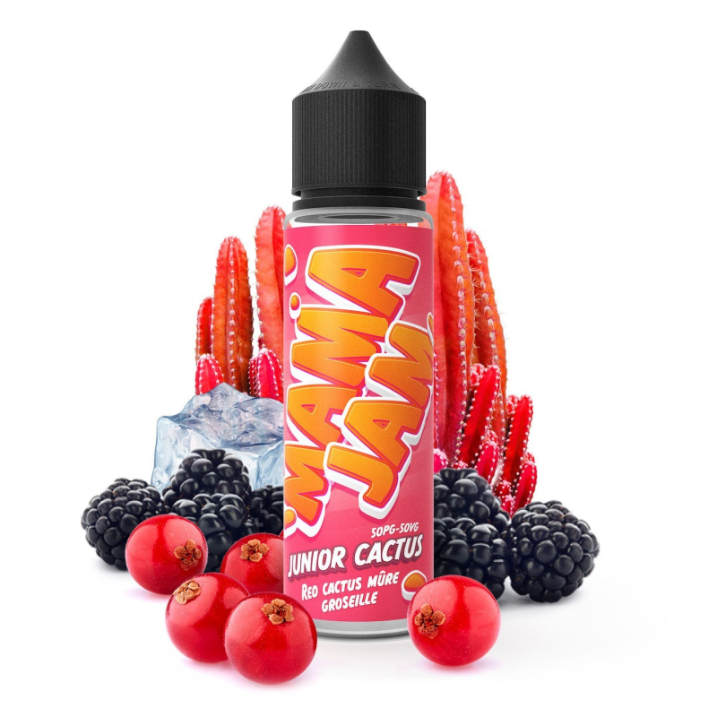 Junior Cactus - Mama Jam 50ml - E-liquide haut de gamme sans nicotine