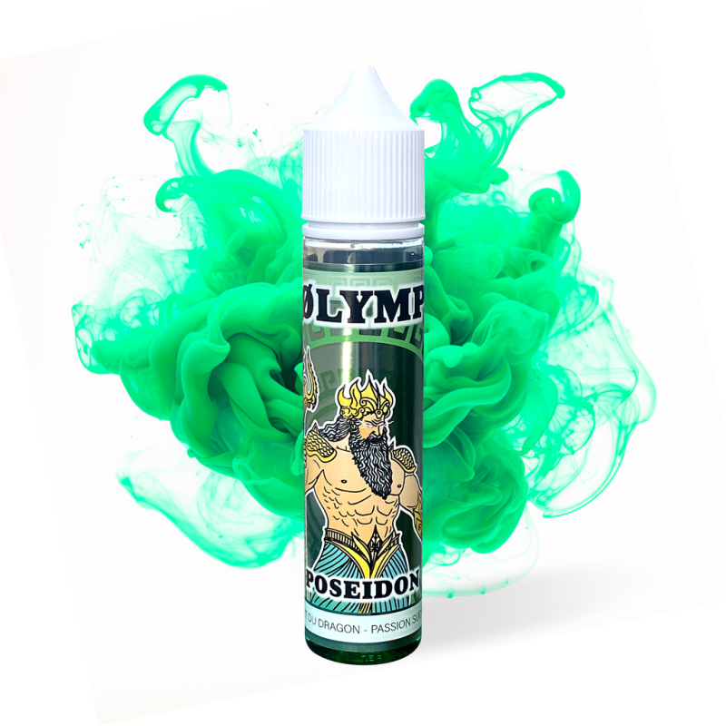 Poseidon - Olympe 50ml : E-liquide sans nicotine de qualité