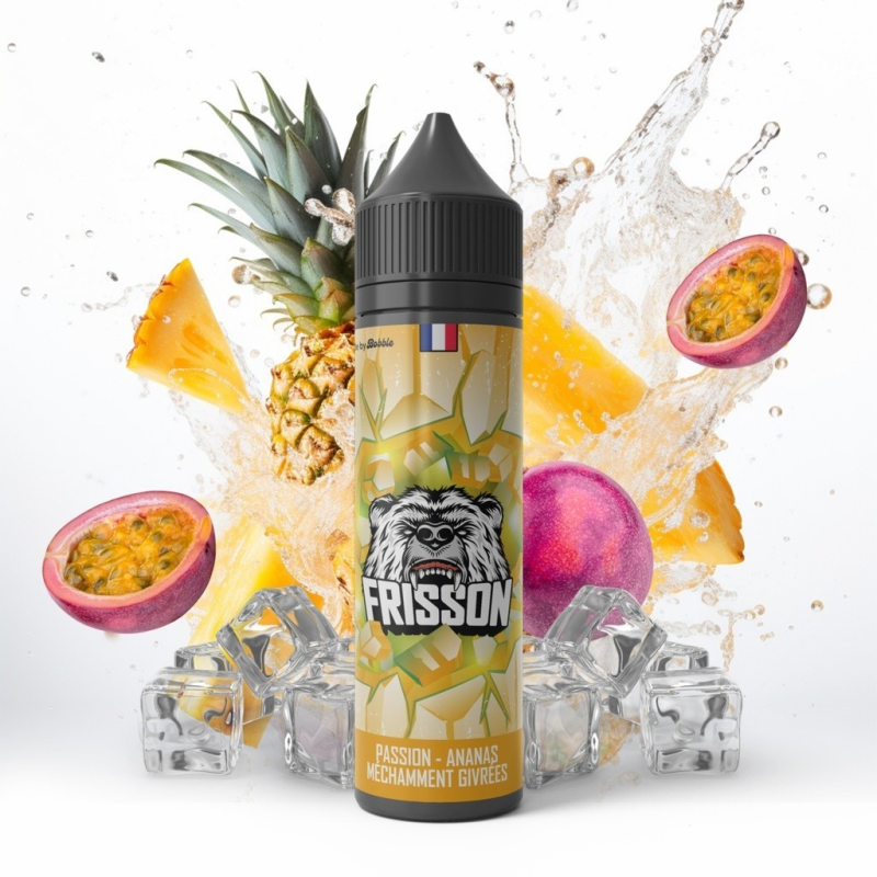 Passion Ananas Méchamment Givrée - Frisson 50ml | E-liquide Fruité