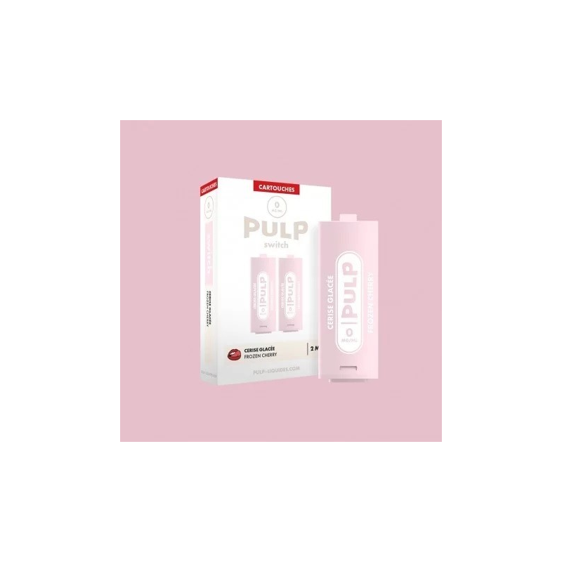 Cartouche Cerise glacée - Le Pod Switch | PULP | Vapotage Premium