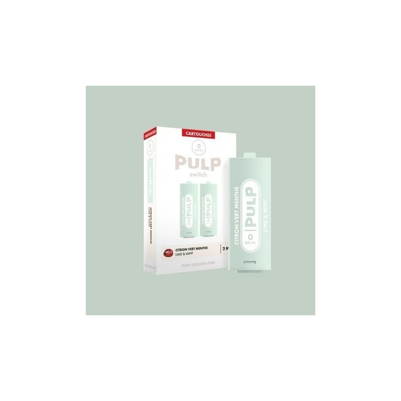 Cartouche citron vert menthe - Le Pod Switch | PULP