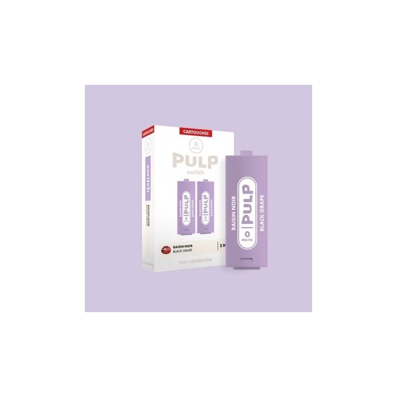 Cartouche Raisin Noir - Le Pod Switch | PULP - Vapotez en toute sérénité