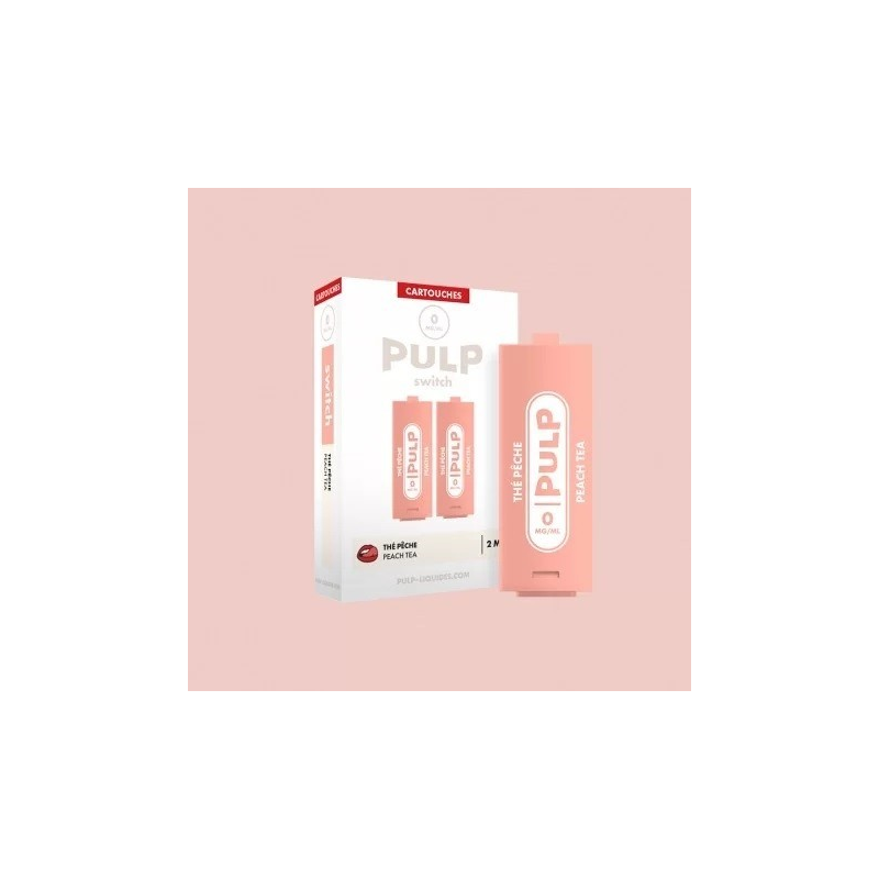Cartouche Thé Pêche - Le Pod Switch by PULP | Vaping Premium