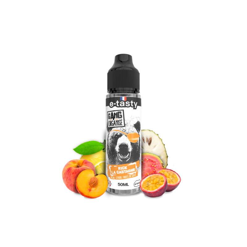 Rick La Castagne - Gang organisé 50ml - E-liquide sans nicotine