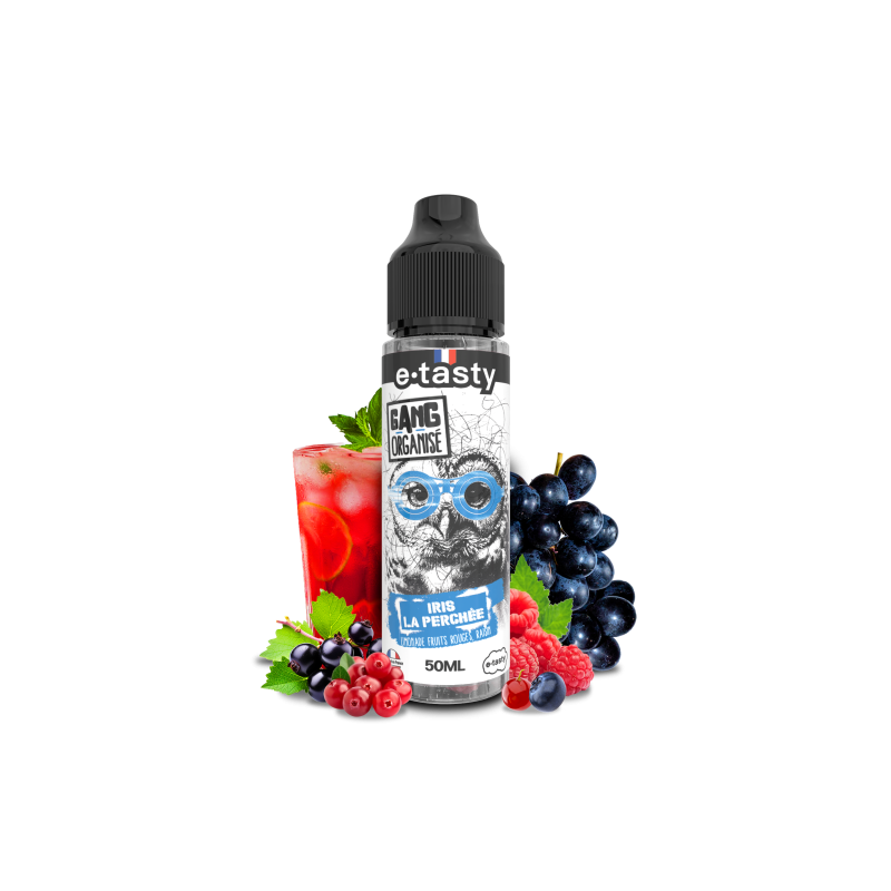 Iris la perchée - Gang organisé 50ml - E-liquide haut de gamme