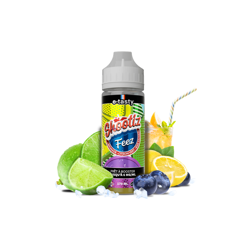 FEEZ - Shootiz 170ml : E-liquide premium sans nicotine
