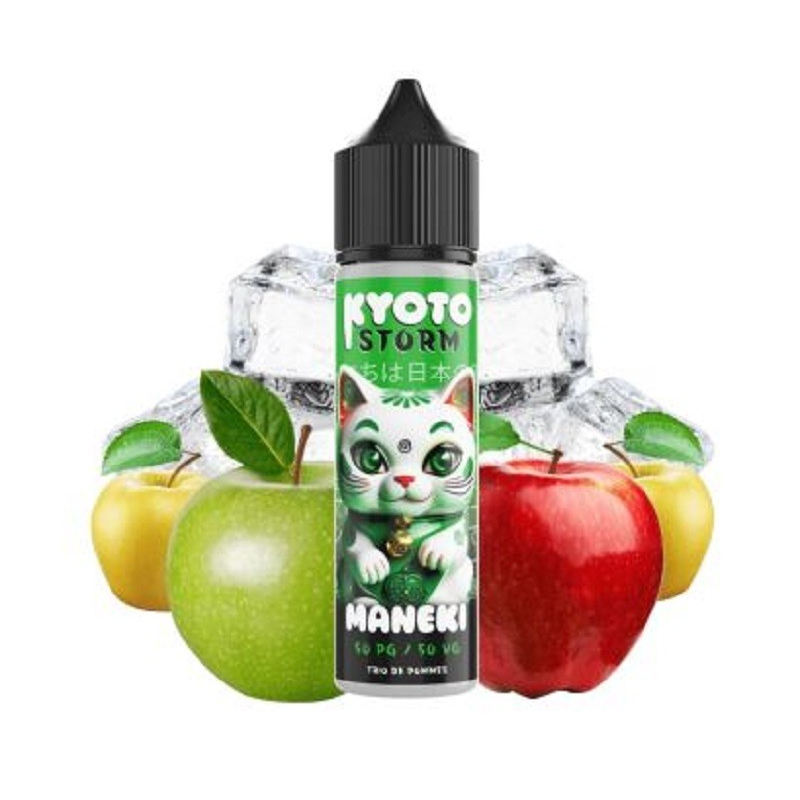Maneki - Kyoto Storm 50ml e-liquide haut de gamme sans nicotine
